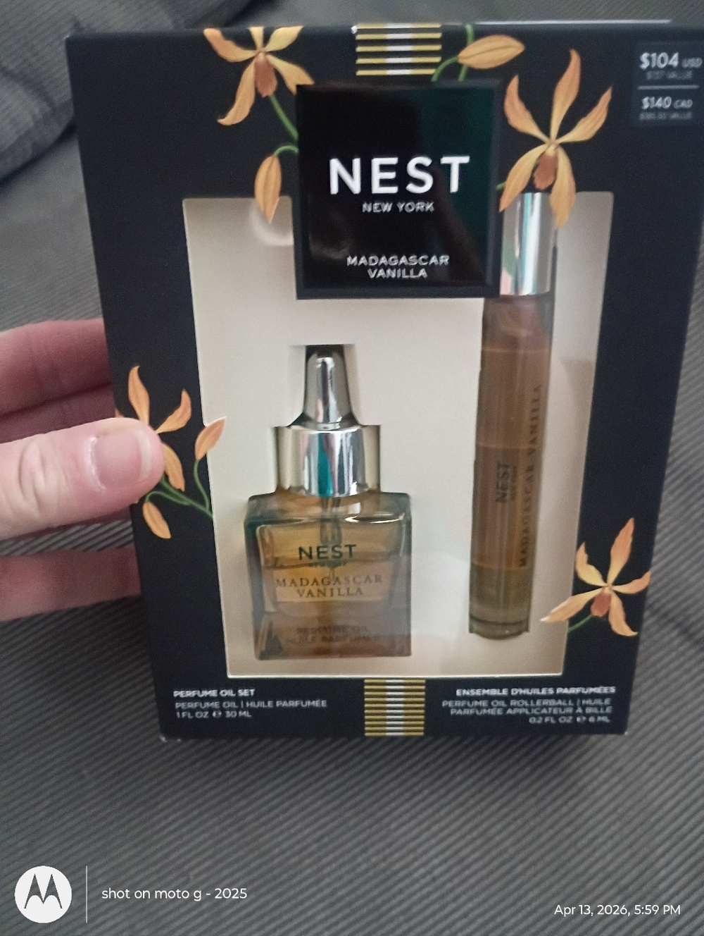 NEST Madagascar Vanilla Perfume Set